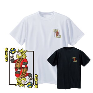 バレーボール 練習着 半袖 Tシャツ ジュニア 「KING」 左胸ワンポイントマーク NORTHISLAND ノースアイランド