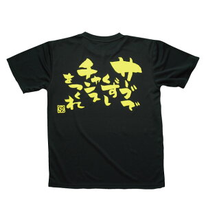 バレーボール 練習着 メンズ 文字 半袖 Tシャツ 「サーブでくずしチャンスをつくれ」 (ノースアイランド) NORTHISLAND