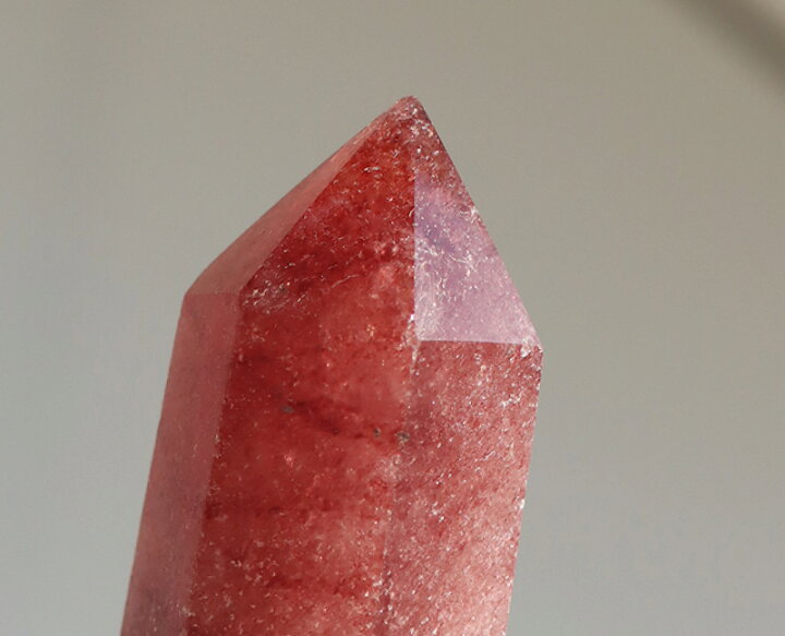 楽天市場】天然石 ストロベリークォーツ ストロベリークオーツ 苺水晶  