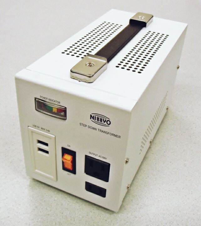 楽天市場】【変圧器】【海外用】 日章工業 USB付ダウントランス  