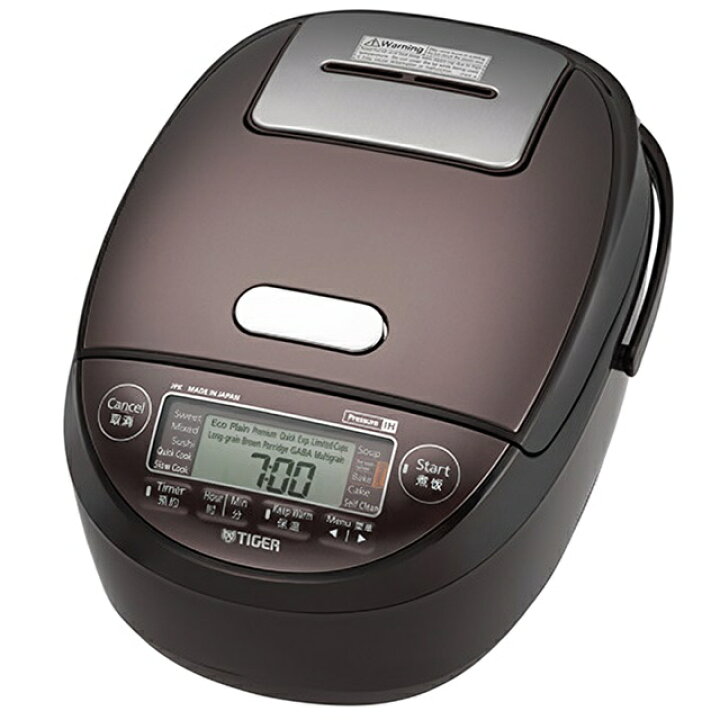 楽天市場】【海外向け炊飯器】【220-230V仕様】 タイガー魔法瓶 圧力IH  