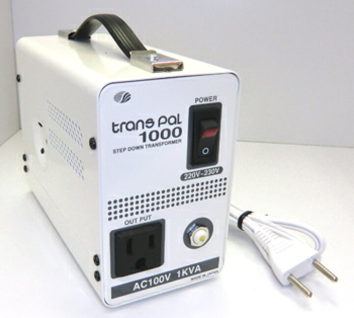 楽天市場】【受注生産品】【変圧器】【海外用】 スワロー電機 海外用トランス 定格容量1000W 変換電圧220V〜230V→100V PAL-1000EP : 海外電気CLUB 楽天市場】【受注生産品】【変圧器】【海外用】 スワロー電機 海外用トランス 定格容量1000W 変換電圧220V〜230V→100V PAL-1000EP : 海外電気CLUB
