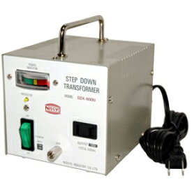 【変圧器】【海外用】 日章工業 ハイクラス・ダウントランスフォーマー 定格容量600W 対応電圧110/120V SDX-600U