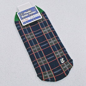 【メール便対象商品】 神戸タータン/KOBE TARTAN ペットボトルホルダー グリーン