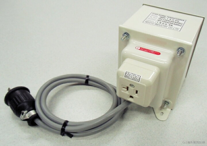 楽天市場】【変圧器】【海外用】 日章工業 ダウントランス 定格容量 