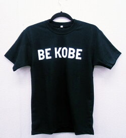 免税店コウベサコムオリジナル BE KOBE Tシャツ ブラック 日本製 LLサイズ