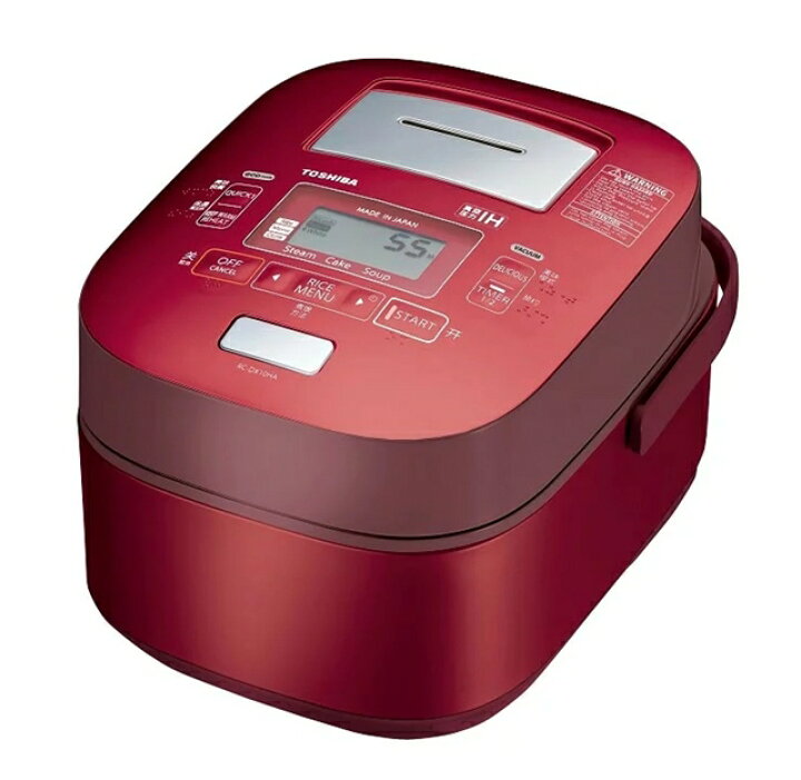 楽天市場】海外向け炊飯器 220V仕様 東芝 IH炊飯器 5.5合炊き レッド 