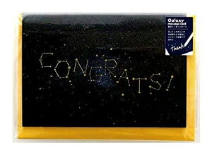 y[֑Ώۏiz Xy[Xypu Galaxy messagecard 󃁃bZ[WJ[h CONGRATS!