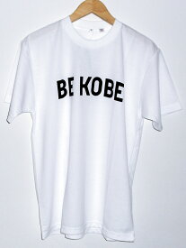 免税店コウベサコムオリジナル BE KOBE Tシャツ ホワイト 日本製 LLサイズ