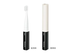 パナソニック オーラルケア 音波振動ハブラシ ポケットドルツ 乾電池式 白 EW-DS17-W