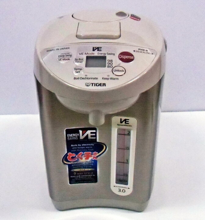 楽天市場】【海外向け家電】【220V仕様】 タイガー魔法瓶 VE電気ポット 