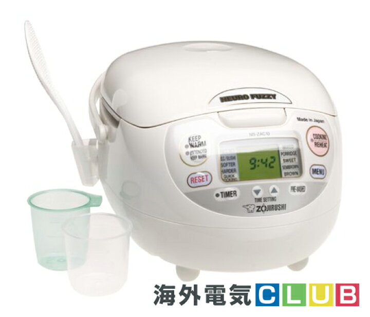 楽天市場】【海外向け炊飯器】【120V仕様】 象印マホービン マイコン 