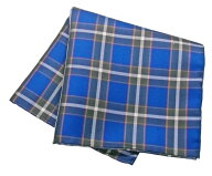 【メール便対象商品】 神戸タータン/KOBE TARTAN 先染めシルクポケットチーフ スクエアタイプ