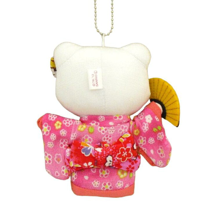 楽天市場】サンリオ ハローキティ ちりめん日本人形 ピンク Sサイズ 