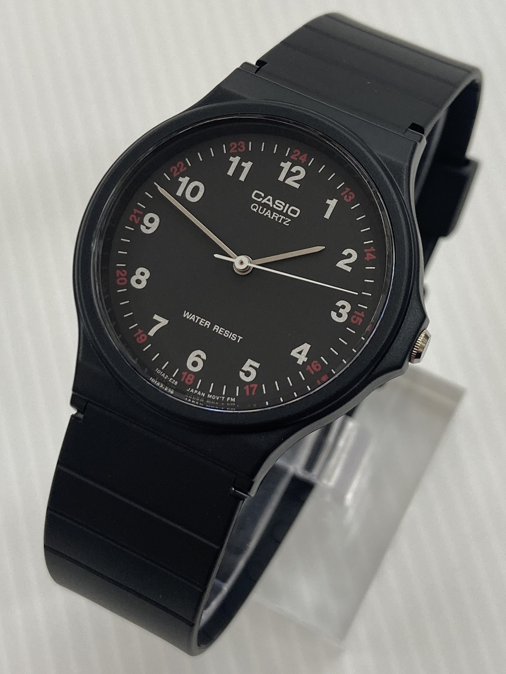豪華な CASIO定番モデルの海外限定カラー メール便対象商品 CASIO 新作送料無料 腕時計 MQ-24-1BLDF 海外モデル