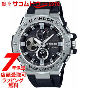 yő2000~OFFN[| 16()23:59z[JVI]CASIO rv G-SHOCK EHb` W[VbN G-STEEL X}[gtHNf GST-B100-1AJF Y