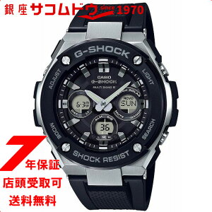 yő2000~OFFN[|27()09:59z[JVI]CASIO rv G-SHOCK EHb` W[VbN G-STEEL dg\[[ GST-W300-1AJF Y
