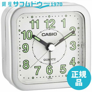 CASIO CLOCK �J�V�I �g���x���N���b�N TQ-141-8JF �V���o�[���^���b�N TQ-141-8JF