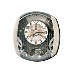 SEIKO CLOCK セイコー クロック FW563A Disney (ディズニータイム) 掛け時計 ミッキー&フレンズ 電波時計 ツイン・パ