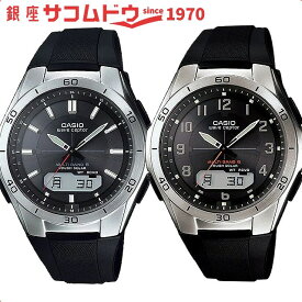 カシオ CASIO 腕時計 WAVE CEPTOR ウェーブセプター 電波ソーラー WVA-M640-1AJF WVA-M640-1A2JF