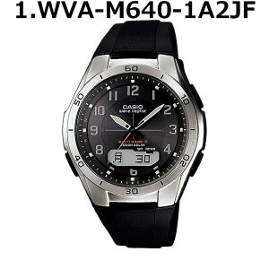WAVE CEPTOR ウェーブセプター WVA-M640-1A2JF WVA-M640-1AJF WVA-M650-1AJF WVA-M650-2AJF WVA-M650-7AJF 腕時計 CASIO カシオ メンズ