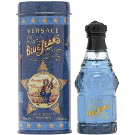 【最大2000円OFFクーポン11日(火)09:59迄】ヴェルサーチ VERSACE ブルー ジーンズ EDT SP 75ml