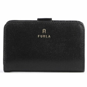 �t���� FURLA ��܂���z �J�����A M�T�C�Y �u���b�N WP00314 ARE000 O6000 CAMELIA M COMPACT WALLET NERO ���f�B�[�X