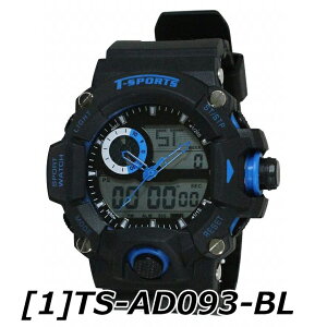 [CREPHA] �N���t�@�[ �r���v �E�H�b�` T-SPORTS �A�i�f�W�E�I�b�` TS-AD093-BL TS-AD093-GD TS-AD093-RD [TS-AD093][�A�i���O �f�W�^�� �X�g�b�v�E�H�b�` �X�|�[�c �A�E�g�h�A G-SHOCK��]