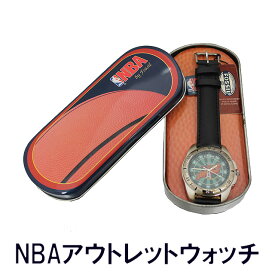 [訳ありアウトレット][正規品]FOSSIL フォッシル NBAウォッチ 腕時計 スーパーソニックス（現在 オクラホマシティ・サンダー） LI-1554 オリジナル缶ケース付き バスケットボール ファッション スポーツ
