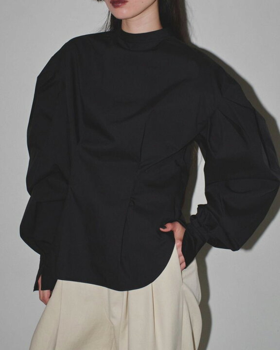 楽天市場】【SALE】【20%OFF】【即納】【送料無料】Tuck Sleeve Blouse 