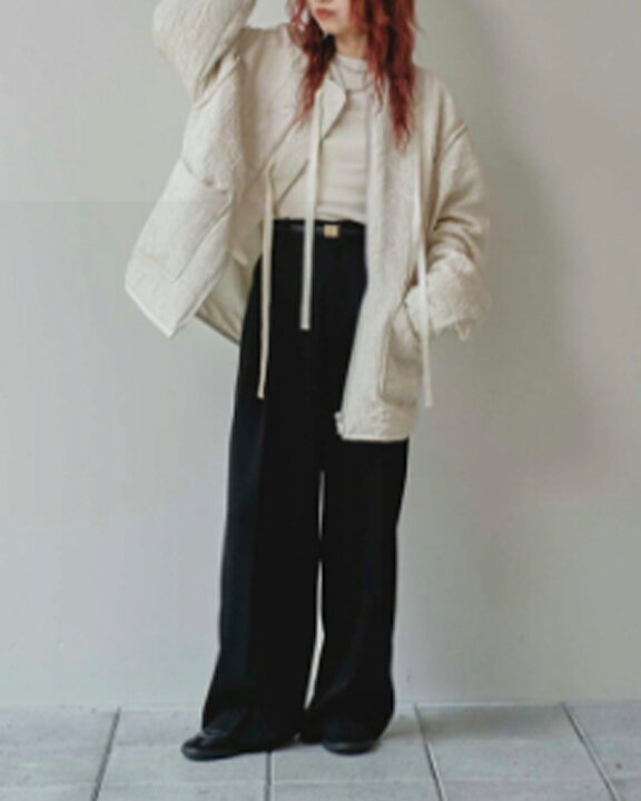 楽天市場】【即納】【送料無料】Jacquard Piping Blouson ジャガード 
