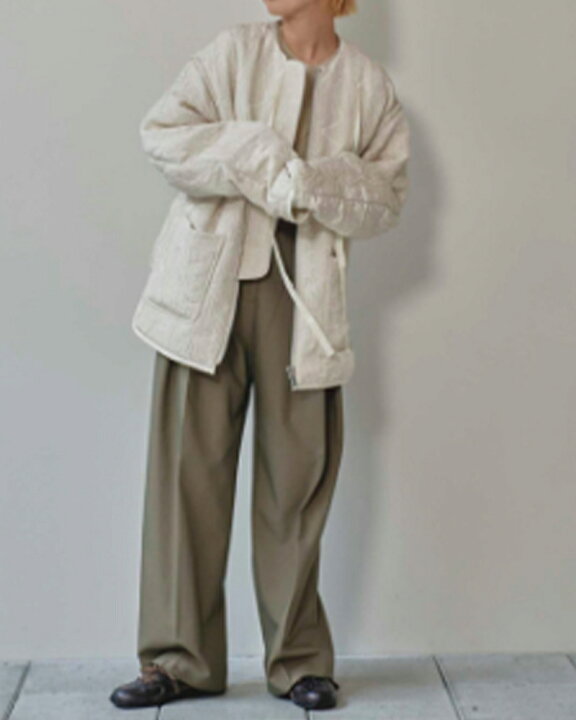 楽天市場】【即納】【送料無料】Jacquard Piping Blouson ジャガード  