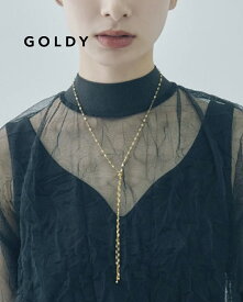 GOLDY ゴールディ チェーン スライド ステンレス ネックレス 3240709【メール便可】