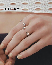 GOLDY/ゴールディ/トゥインクル モチーフ セット リング/アクセサリー/5240501【追跡可能メール便180円】