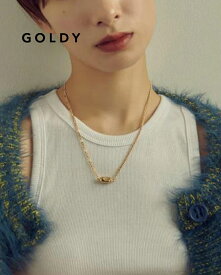 【お買い物マラソン期間中 ポイント5倍～10倍】GOLDY/ゴールディ/マグネット プレート ネックレス/アクセサリー/3240105【追跡可能メール便180円】