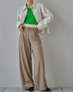 �ySALE�z�y40%OFF�zTODAYFUL �g�D�f�C�t�� Double Waist Trousers �_�u���E�G�X�g�p���c 12410715