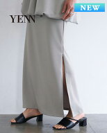 【高身長向け】【丈長め】【土日祝も発送あり】YENN イエン W JERSEY MAXI SK Wジャージーマキシスカート…