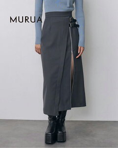 �y�y���j����������zMURUA �����[�A �t�F�C�N���U�[�x���gZIP�X�J�[�g 012650800501
