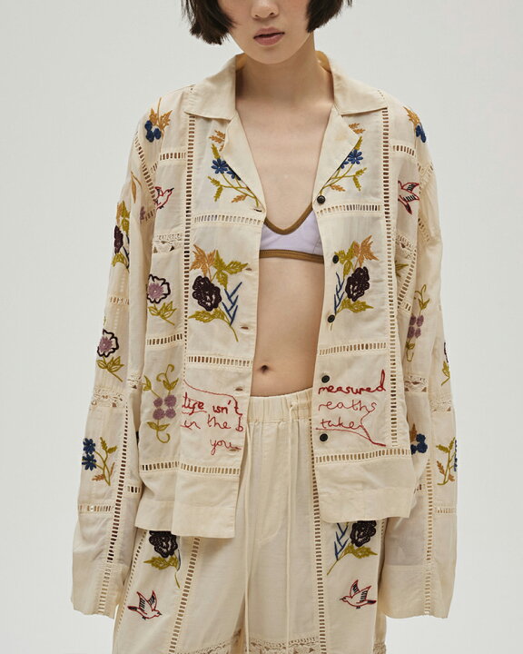 楽天市場】TODAYFUL トゥデイフル Embroidery Patchwork Shirts エン 