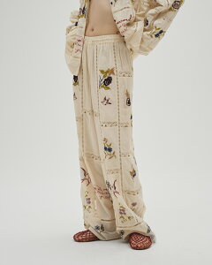TODAYFUL �g�D�f�C�t�� Embroidery Patchwork Trousers �G���u���C�_���[�p�b�`���[�N�g���E�U�[�Y 12610719