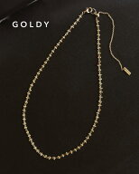 【土日祝も発送あり】GOLDY ゴールディ 3250406 goldy グレイン チェーン チョーカー【メール便可】