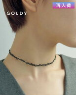 【再入荷】GOLDY ゴールディ ハート ライン タトゥー チョーカー 3240401【メール便可】