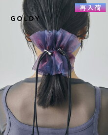GOLDY ゴールディ ドローストリング シアー シュシュ "2" 6250751【メール便可】