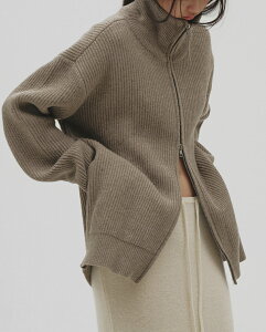 �y6/7�܂Ń|�C���g5���t�^�z�y�\���t���zTODAYFUL �g�D�f�C�t�� Zipup Knit Cardigan �W�b�v�A�b�v�j�b�g�J�[�f�B�K�� 12620524��2026�N12�����{�`2027�N1�����{���ח\��