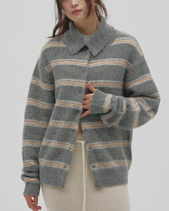 �y6/7�܂Ń|�C���g5���t�^�z�y�\���t���zTODAYFUL �g�D�f�C�t�� Multicolor Border Knit �}���`�J���[�{�[�_�[�j�b�g 12620536��2026�N11�����{�`12�����{���ח\��