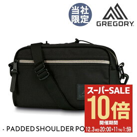 【全品10倍★12/11(木)2時迄】グレゴリー ショルダーバッグ 別注 メンズ レディース パデッドショルダーポーチM バリスティックプラス GREGORY ミニショルダー 横型[即日発送]