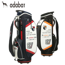 アダバット ゴルフ キャディバッグ カート型 9型 47インチ対応 4分割 メンズ ABC426 adabat スポーツ ゴルフバッグ 軽量[PO10][即日発送]