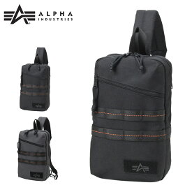 【6/5 抽選で最大100％Pバック】アルファインダストリーズ ボディバッグ メンズ 66209 ALPHA INDUSTRIES ワンショルダー スリングバッグ コーデュラポリエステル[DL10]