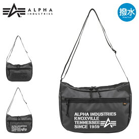 【6/5 抽選で最大100％Pバック】アルファインダストリーズ ショルダーバッグ メンズ 66302 ALPHA INDUSTRIES 斜め掛け 撥水[DL10]