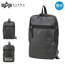 【6/5 抽選で最大100％Pバック】アルファインダストリーズ ボディバッグ ワンショルダー メンズ 66303 ALPHA INDUSTRIES スリングバッグ 斜め掛け 撥水[DL10]